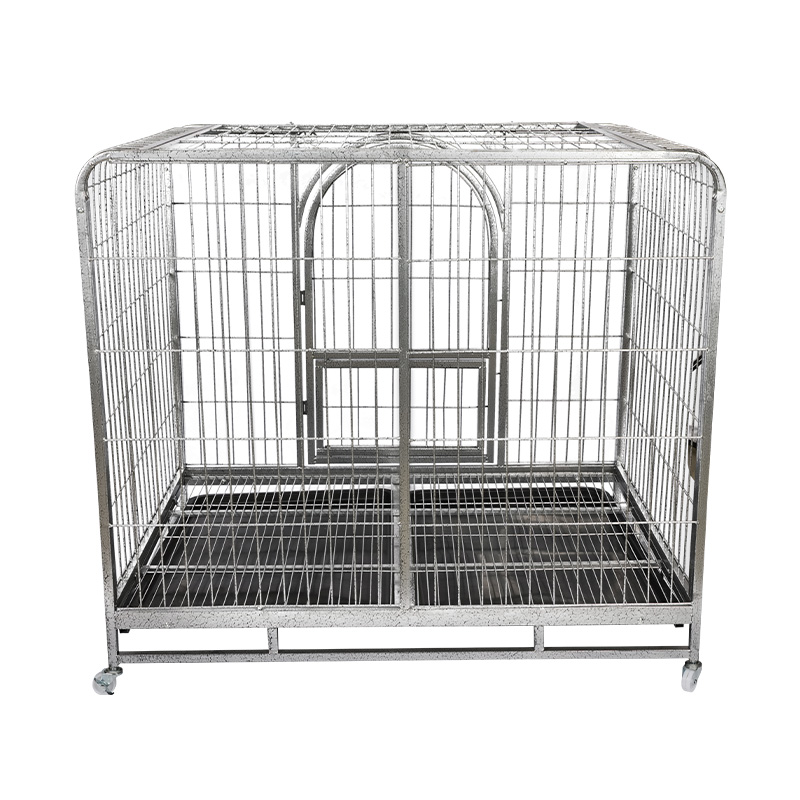 BT-125 Rounded Corner Metal Wire Folding Dog Cage