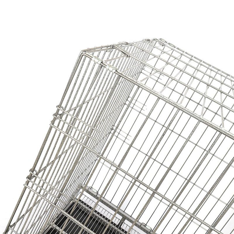 Large Dog Metal Wire Folding Dog Cage