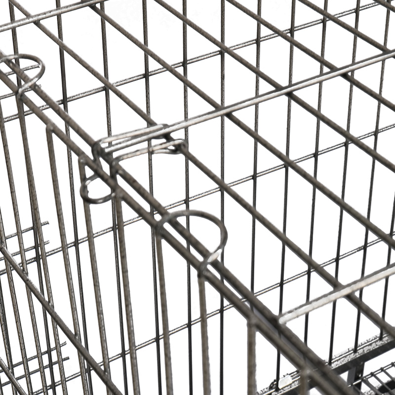 Large Dog Metal Wire Folding Dog Cage