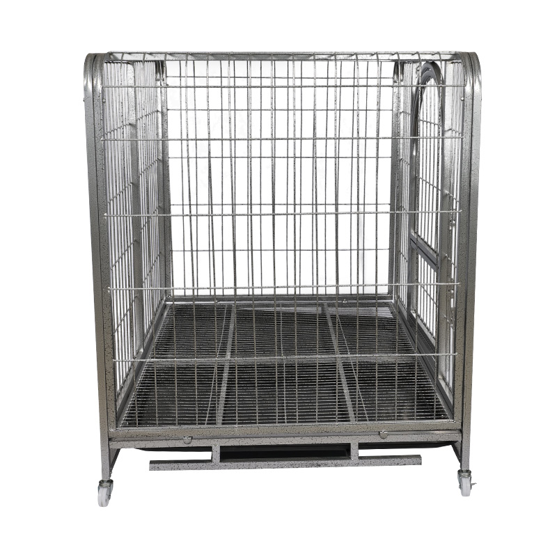 BT-125 Rounded Corner Metal Wire Folding Dog Cage