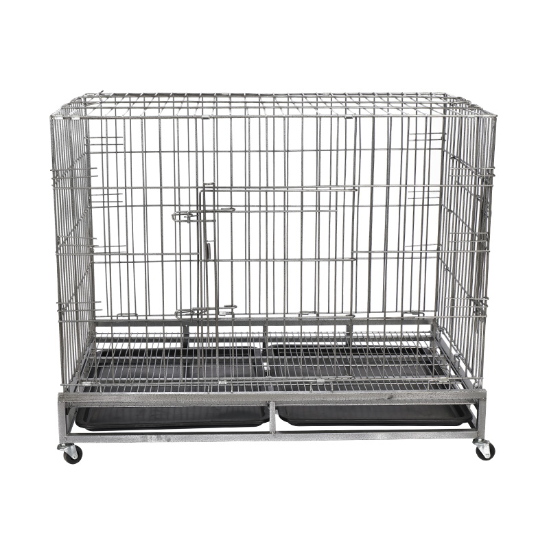 Large Dog Metal Wire Folding Dog Cage
