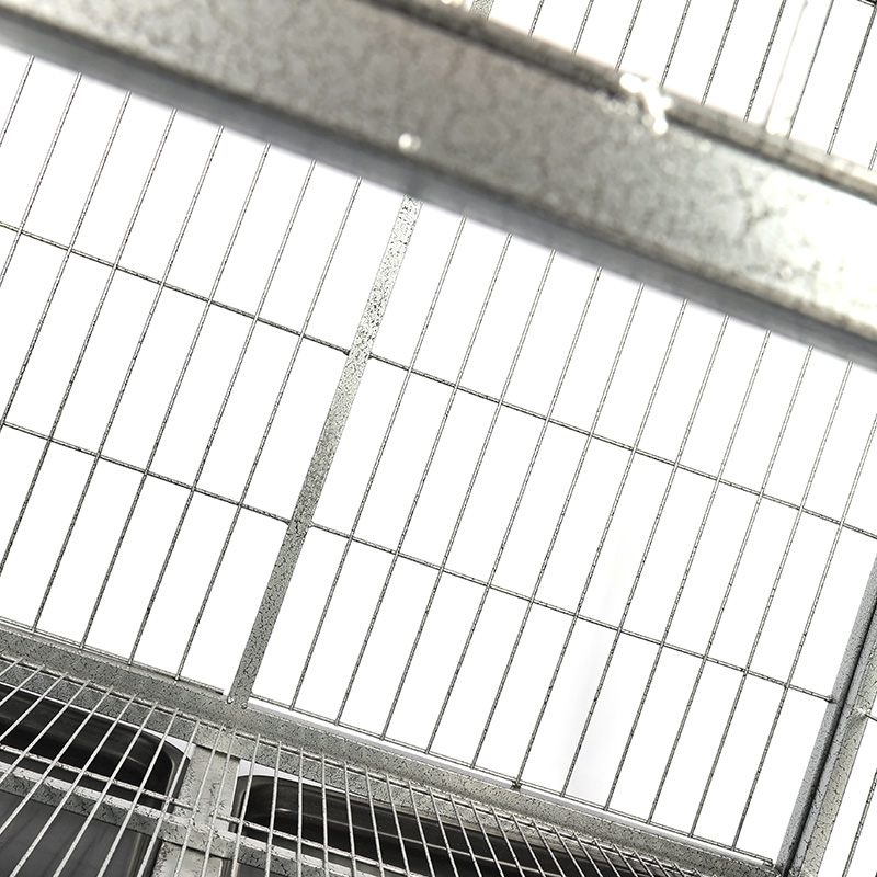 BT-125 Rounded Corner Metal Wire Folding Dog Cage