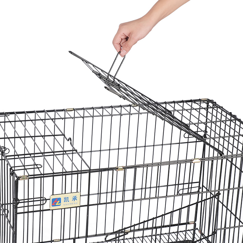 Metal Foldable Dog Crate For Puppies