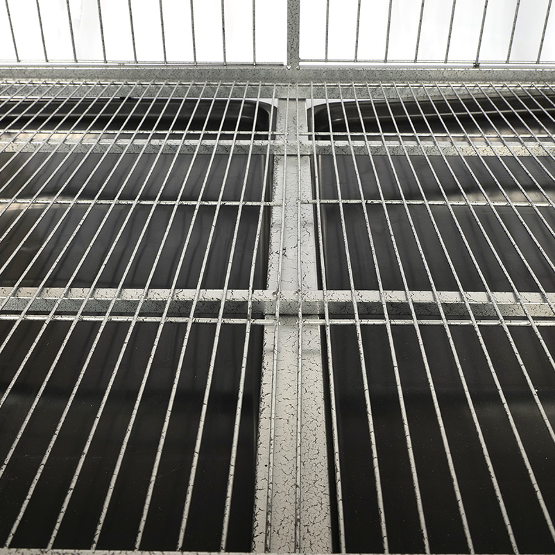 BT-125 Rounded Corner Metal Wire Folding Dog Cage