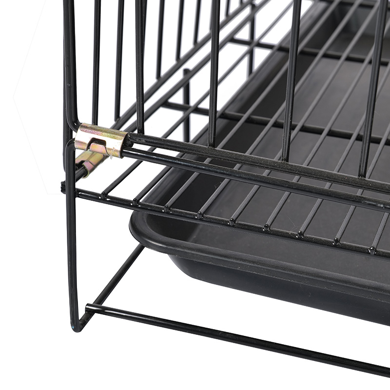 Metal Foldable Dog Crate For Puppies