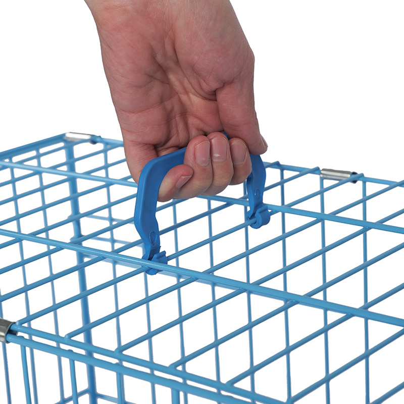 Metal Foldable Dog Crate For Puppies