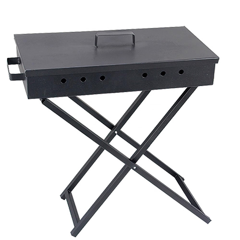 Stainless Steel Foldable Portable X-Shaped Barbecue Grill