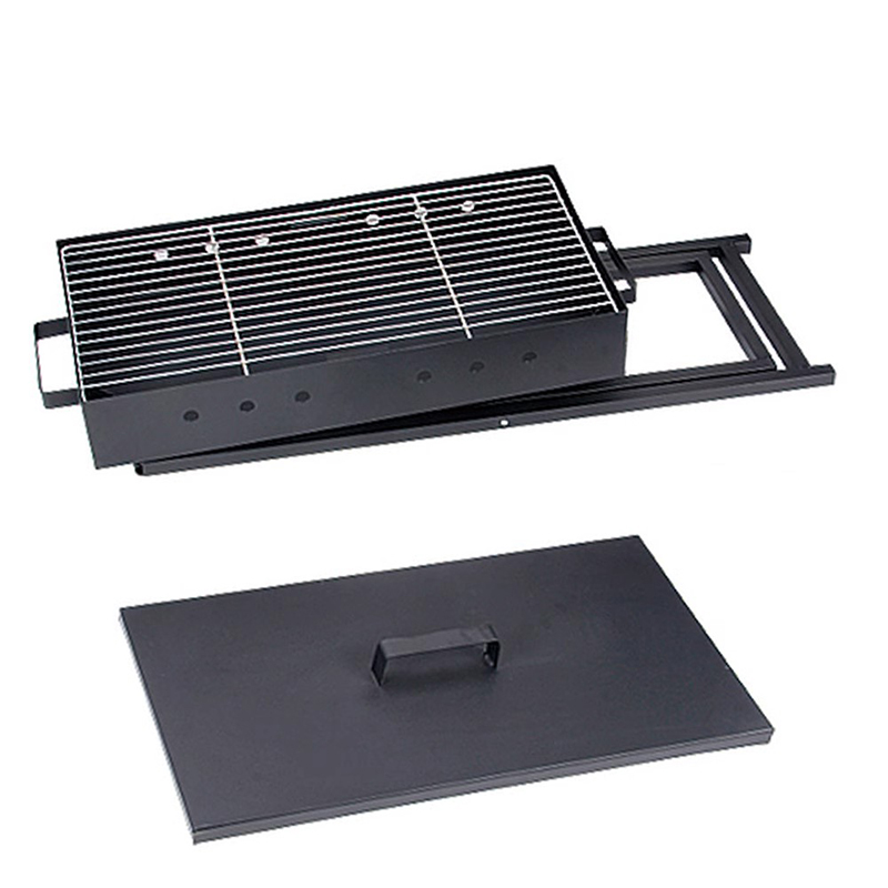 Stainless Steel Foldable Portable X-Shaped Barbecue Grill