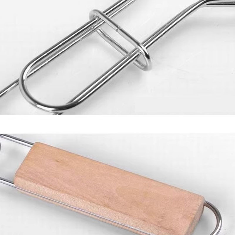 Stainless Steel Grilled Fish Clips
