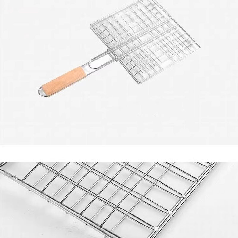Stainless Steel Grilled Fish Clips