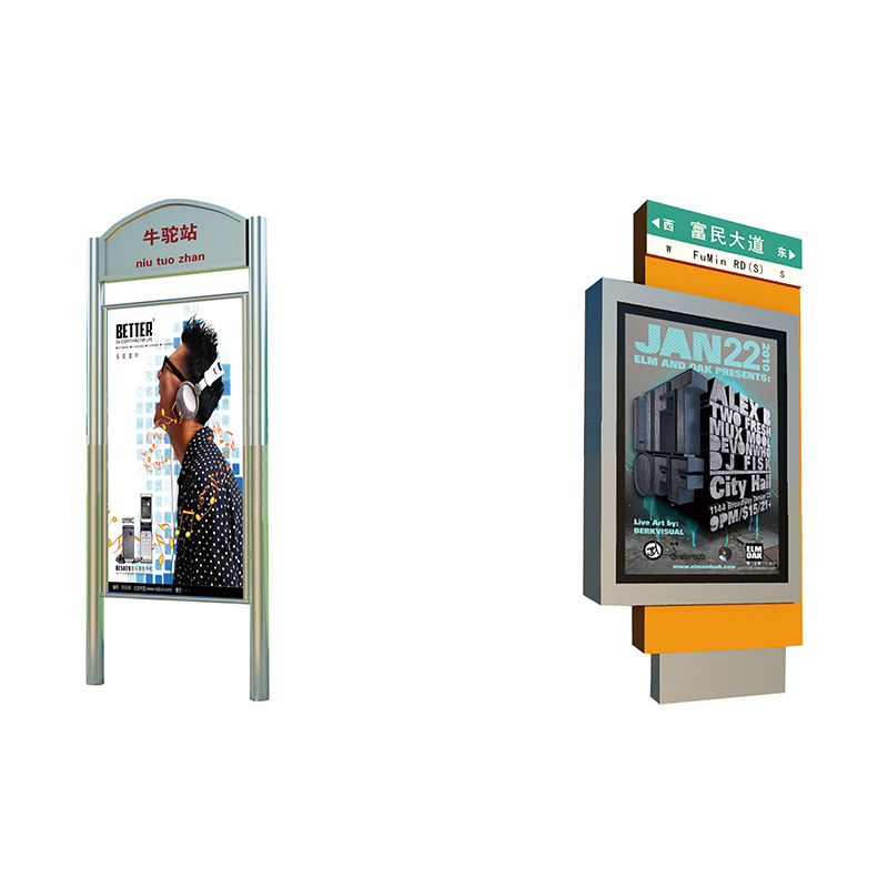 AH-2819 2820 High durability Bus Shelter