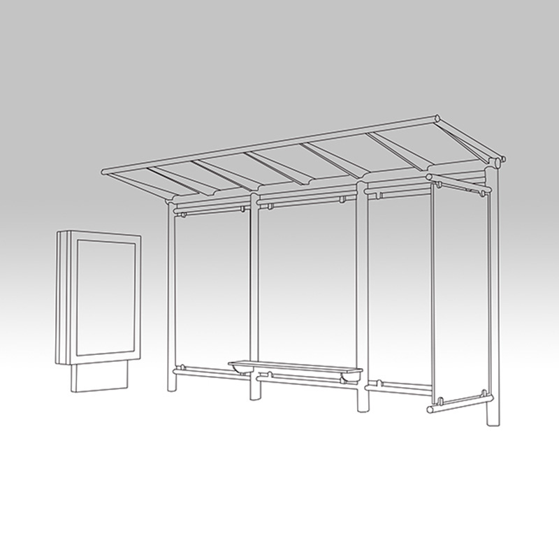 AH-3043 Optional intelligent system Bus Shelter
