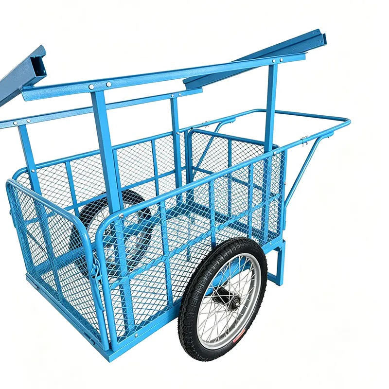 Metal Foldable Trolley with Solar-powered Water Pump Metal Foldable Trolley with Solar-powered Water Pump