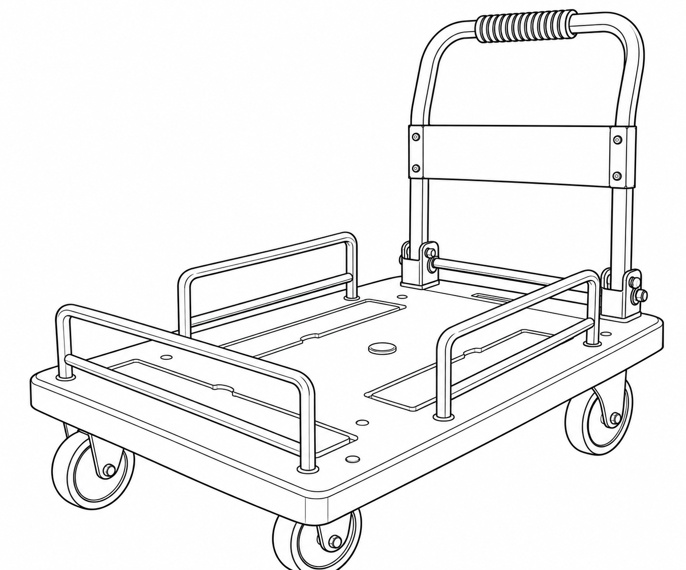 Metal Electric Trolley