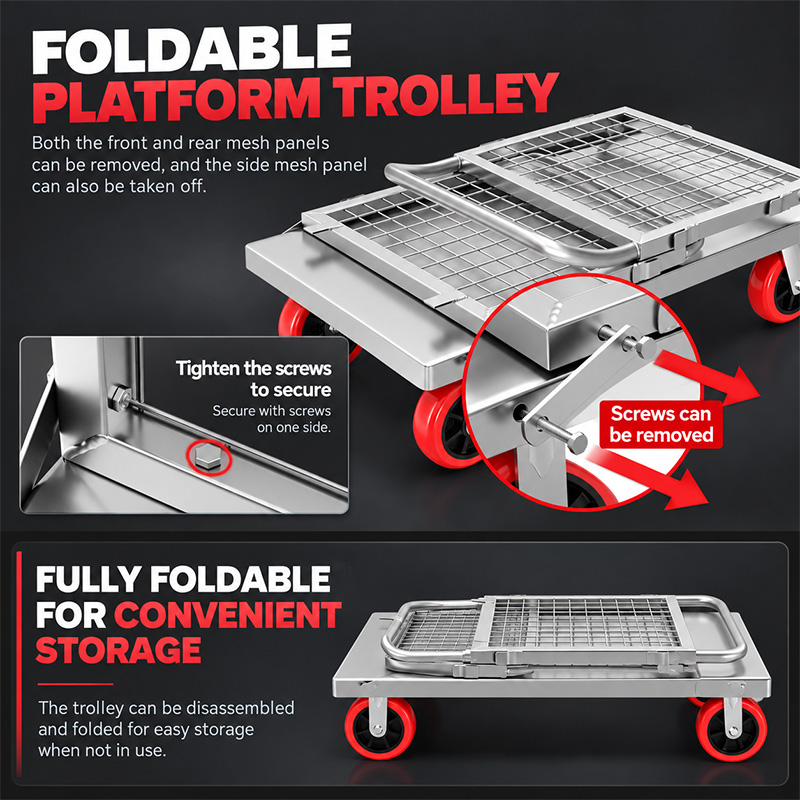 Detachable and multifunctional Cage Trolley Detachable and multifunctional Cage Trolley
