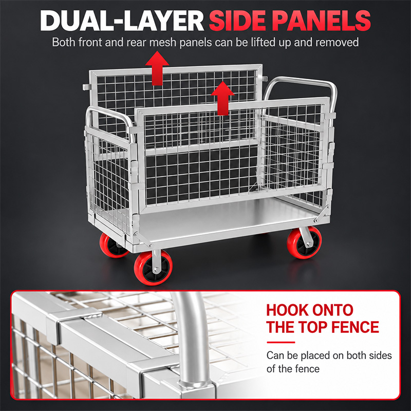 Detachable and multifunctional Cage Trolley Detachable and multifunctional Cage Trolley
