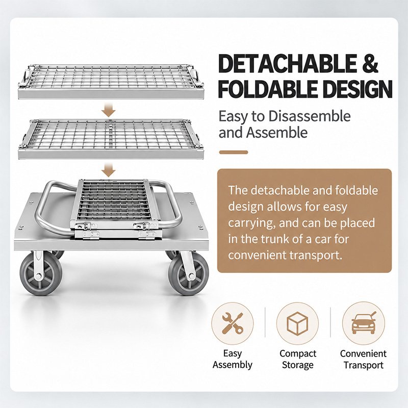Detachable and multifunctional Cage Trolley Detachable and multifunctional Cage Trolley