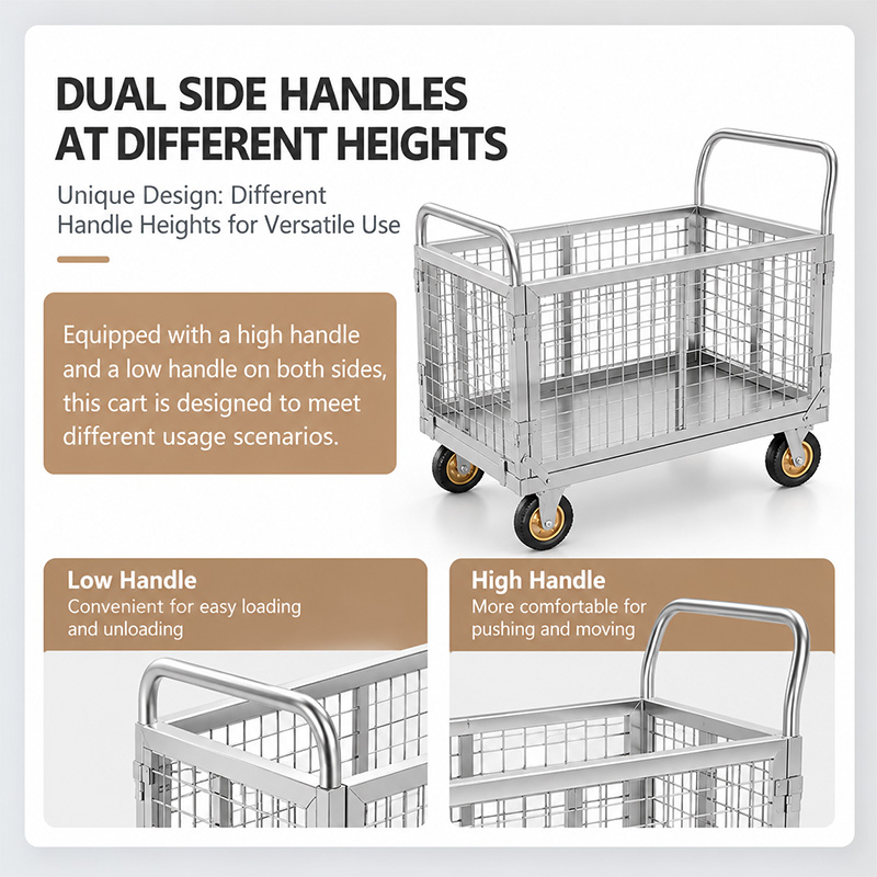 Detachable and multifunctional Cage Trolley Detachable and multifunctional Cage Trolley