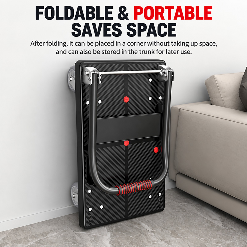 Reinforced Four-Tube Heavy-Duty Platform Trolley with Silent Casters