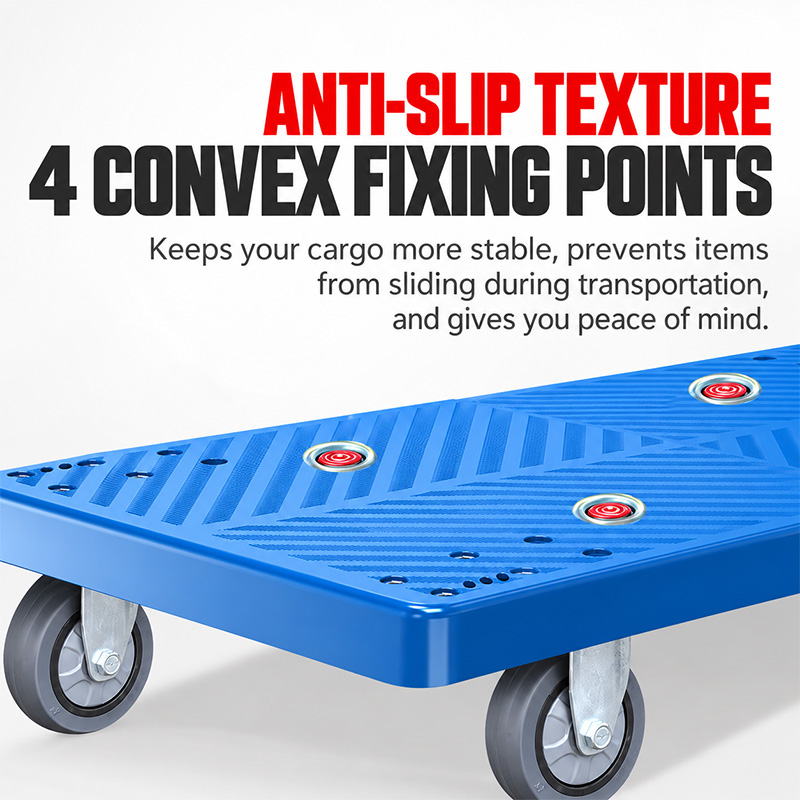 Compact Foldable Platform Trolley
