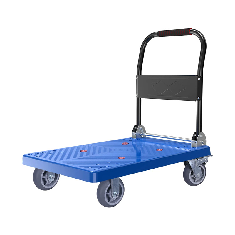 Compact Foldable Platform Trolley
