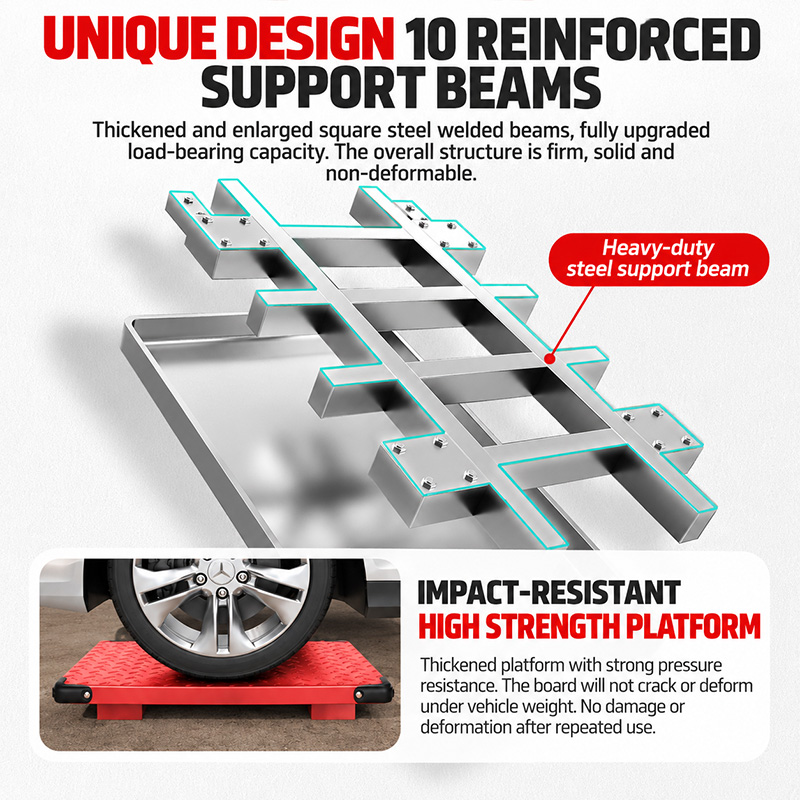 Anti-Collision Steel Platform Trolley