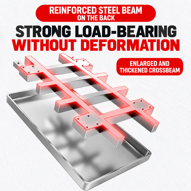 Anti-Collision Steel Platform Trolley
