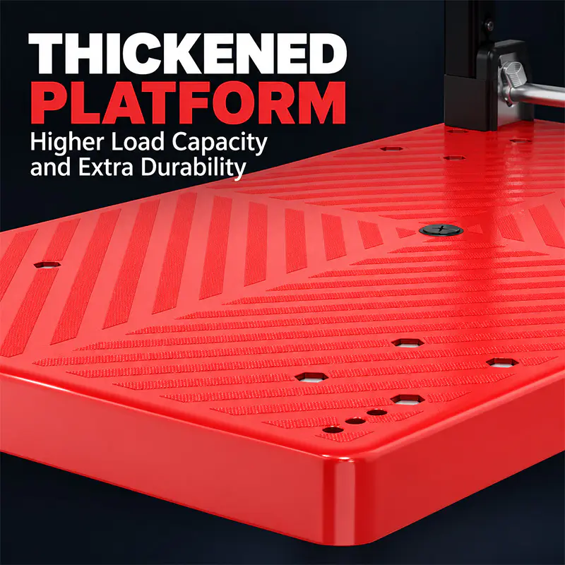 Widened-Guard Silent-Caster Platform Trolley Widened-Guard Silent-Caster Platform Trolley