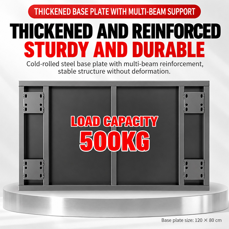 Heavy-Duty Square-Tube Cage Trolley